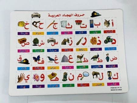 بازل حروف الهجاء العربية