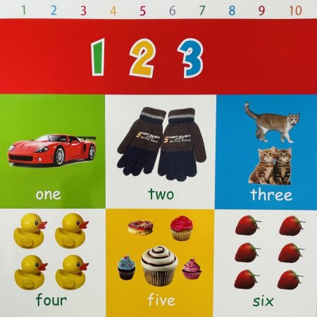 my first book at numbers
